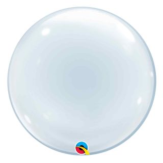 20" Deco Bubble Clear Balloon