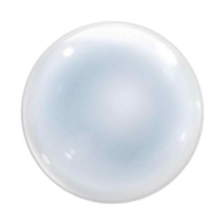 24" Deco Bubble Balloon Clear 1ct