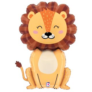 32" Jungle Lion Foil Balloon