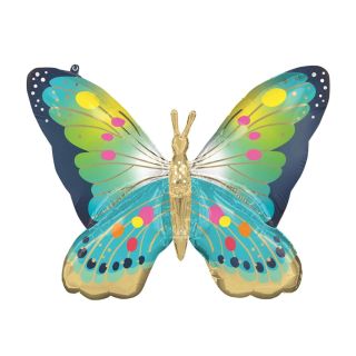 30inch-blue-satin-butterfly-flutters-super-shape-foil-balloon
