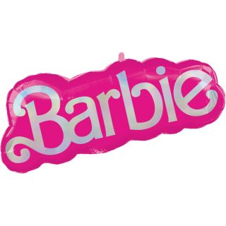 32" Barbie Logo Foil Balloon