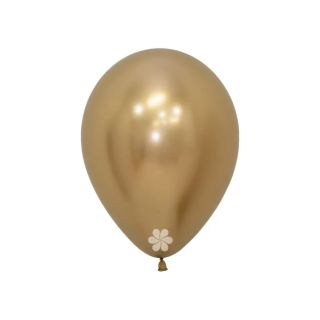 9" Sempertex Reflex Gold 970 Latex Balloons 80ct