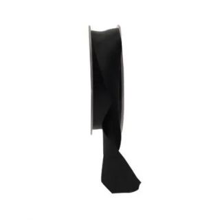 Satin Ribbon Apac Black 25mm x 20m