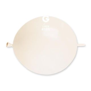 13" Gemar Linen 106 Link Latex Balloons 50ct