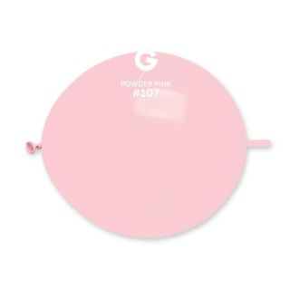 13" Gemar Powder Pink 107 Link Latex Balloons 50ct