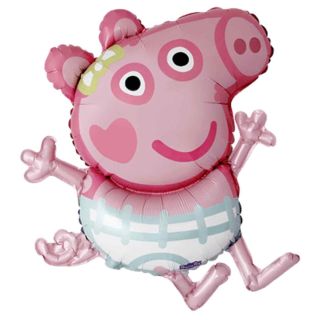 Mini Evie Pig Foil Balloon