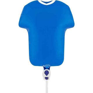 Mini Football Shirt Blue Metallic Foil Balloon