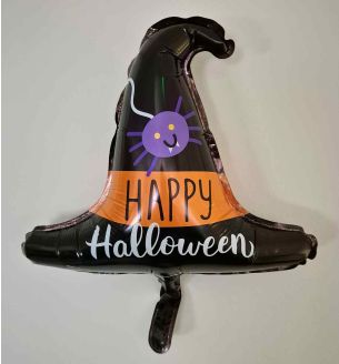 14--mini-qualatex-happy-halloween-witches-hat--foil-balloon