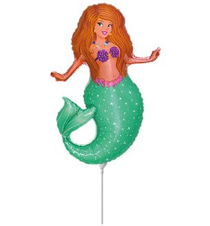 14inch-mini-flexmetal-mint-mermaid-foil-balloon