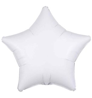 17inch-amscan-metallic-white-star-foil-balloon-unpackaged