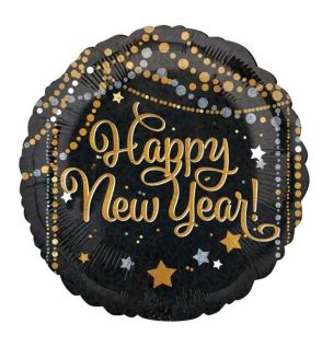 18inch--gold---black-new-year-anagram-foil-balloon