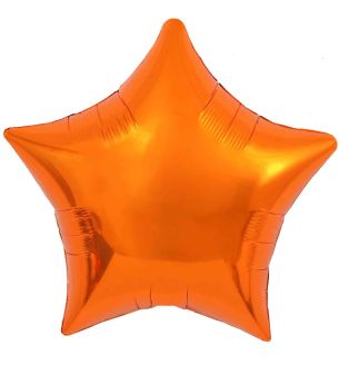 18inch-north-star-orange-star-foil-balloon