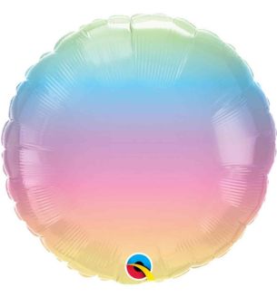18" Pastel Hombre Round Foil Balloon