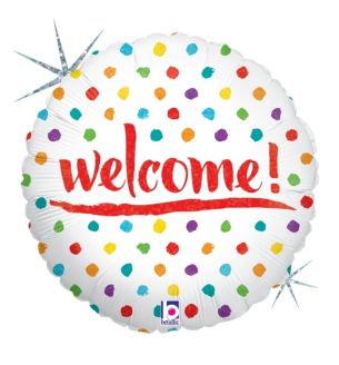 18inch-welcome-with-dots-foil-balloon