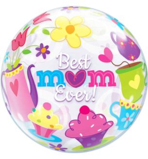 22" Best Mum Ever Bubble Balloon