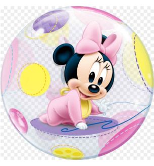 22inch Deco Bubble Mini Mouse Baby Balloon