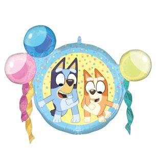 24" Bluey Roly Polies Foil Balloons