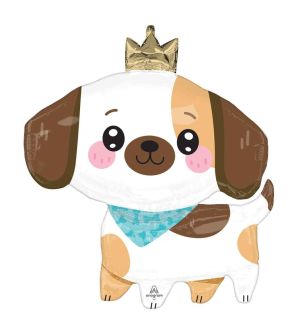 27inch-kawaii-crown-puppy-supershape-foil-balloon