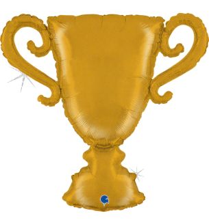 28" Golden Trophy Foil Balloon