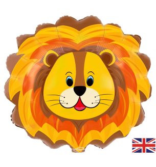 30" Lion Head Foil Balloon