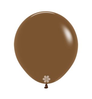 18" Sempertex Fashion Mocha 070 Latex Balloons 25ct