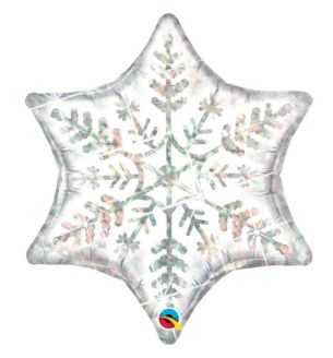 36" Dazzling Snowflake Foil Balloon