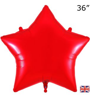 36inch-red-star-oaktree-foil-balloon