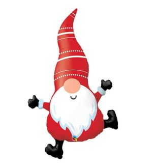 42" Christmas Gnome Shape Foil Balloon