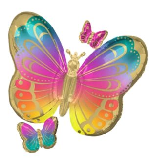 29" Colourful Butterflies 