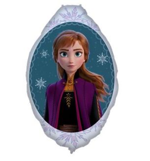 35" Anna Mirror Frozen Foil Balloon