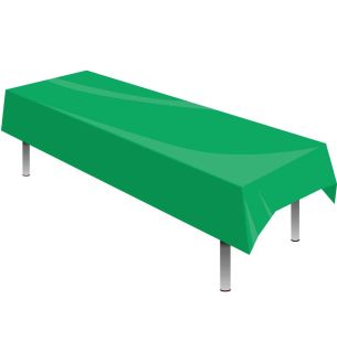 emerald-green-plastic-tablecover-1.37m-x-2.74m