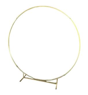 gold-round-metal-frame-with-stand-2m