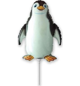 Mini Penquin Foil Balloon
