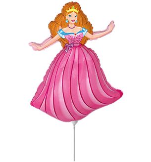 mini-pink-princess-flexmetal-foil-balloon