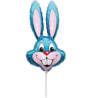 mini-rabbit-head-blue-foil-balloon