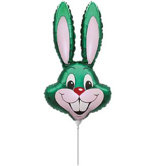 mini-rabbit-head-green-foil-balloon