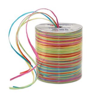 Raffia Ribbon Multicolour 50m Spool