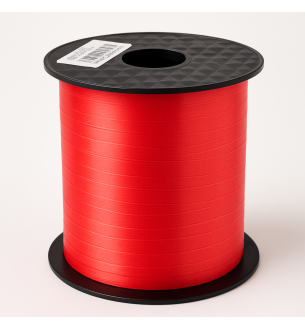 Eleganza Poly Curling Ribbon Red - 5mm x 500yds