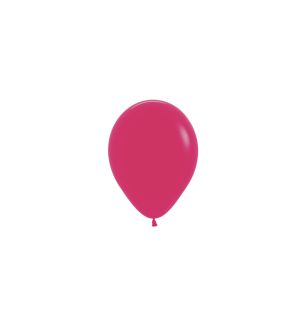 5" Sempertex Fashion Solid Raspberry Latex Balooon 50ct.