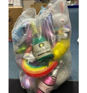 Balloon Sacks Bamboo Party 200pc