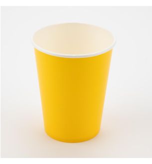yellow-paper-cups-9oz-8ct